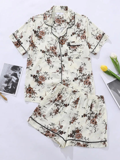 Dames pyjama Livera met knusse fleece stof