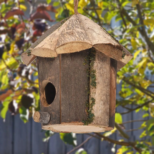 Intratuin vogelhuisje met bodemplaat – Extra bescherming