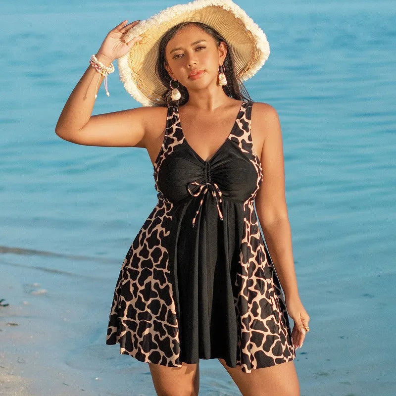 Zwemjurk met ingebouwde shapewear – Voor een gestroomlijnd silhouet