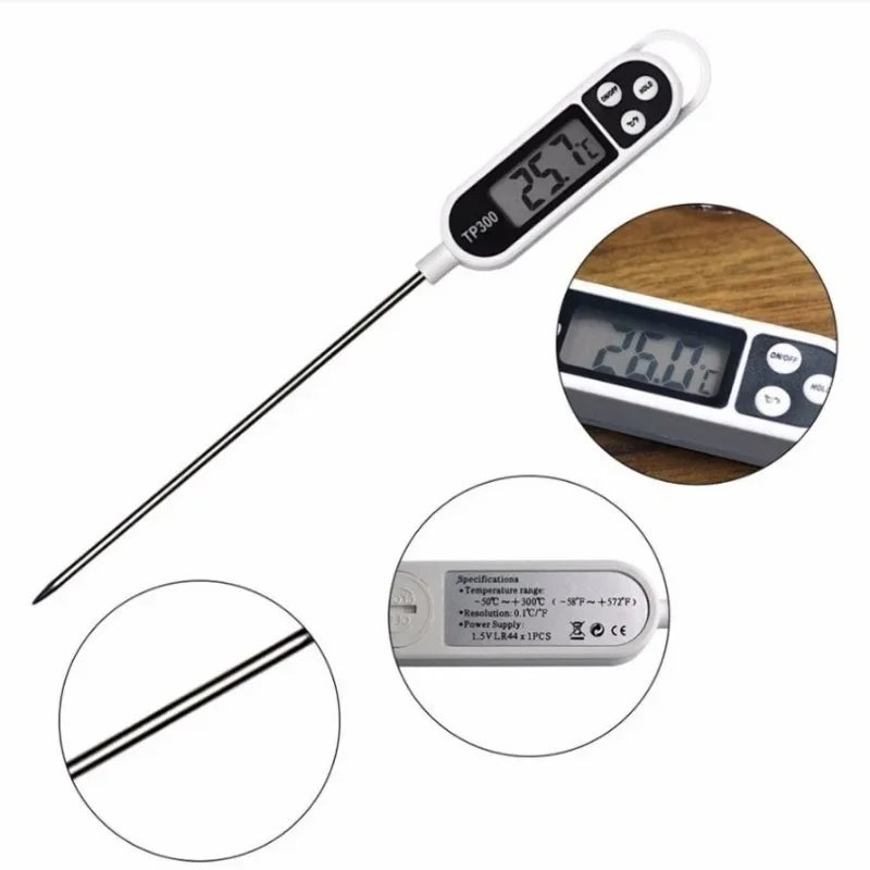 HEMA thermometer met siliconen handvat