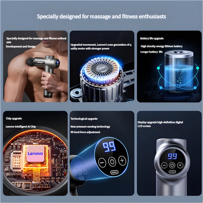 Massage gun met opbergdoos – Netjes en overzichtelijk