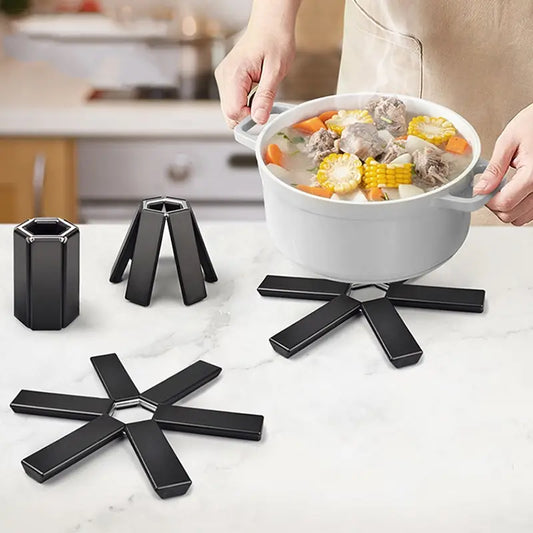 Onderzetters pan met rubber coating – Voor delicate oppervlakken