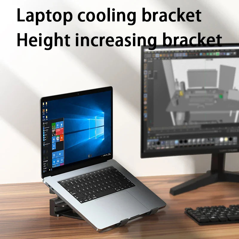 Lichtgewicht laptopstandaard voor onderweg
