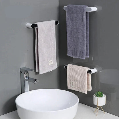 Wit badkamer handdoekrek modern – Rustige uitstraling