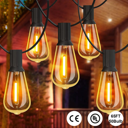 Lichtslinger met grote lampen – Statement verlichting
