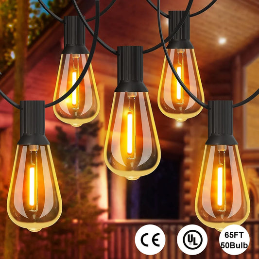 Lichtslinger met grote lampen – Statement verlichting
