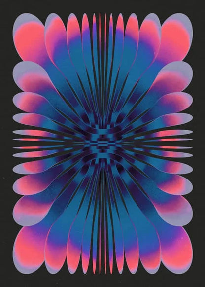 Kunstposter met moderne flair