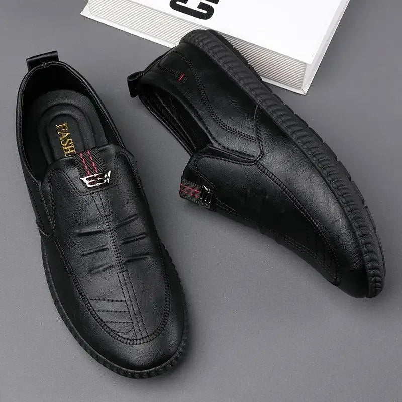 Klassieke herenschoenen met zomerse twist