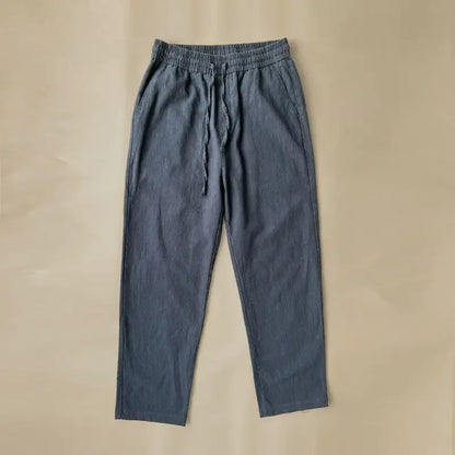 Casual linnen broek voor heren – Voor vrije tijd of werk