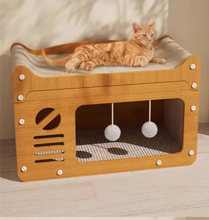 Design kattenpaal met verborgen schroeven – Strak afgewerkt