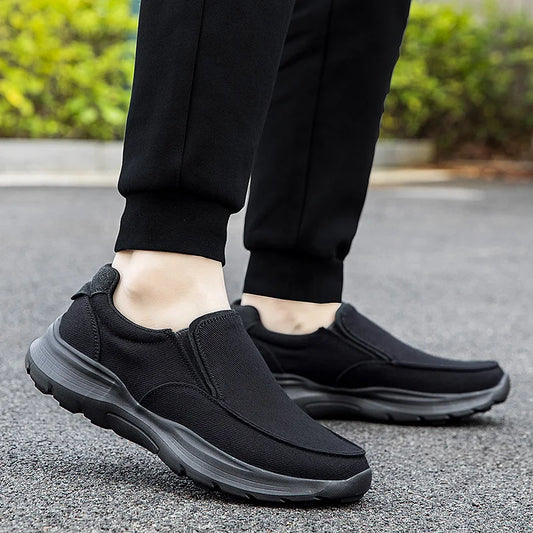 Zomerse schoenen met elastische instap voor heren