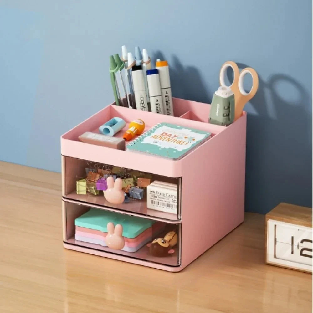 Grote desk organiser met documentenlade