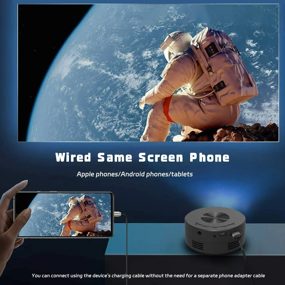 Home cinema projector 4K resolutie