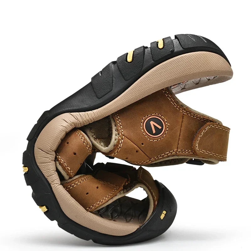 Sandalen voor heren met verstelbare bandjes