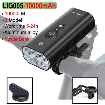 Set LED fietslampjes met klikbevestiging