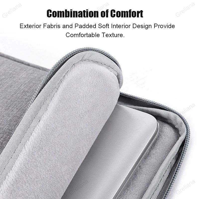Laptop tas met waterdichte ritsen – Optimale bescherming