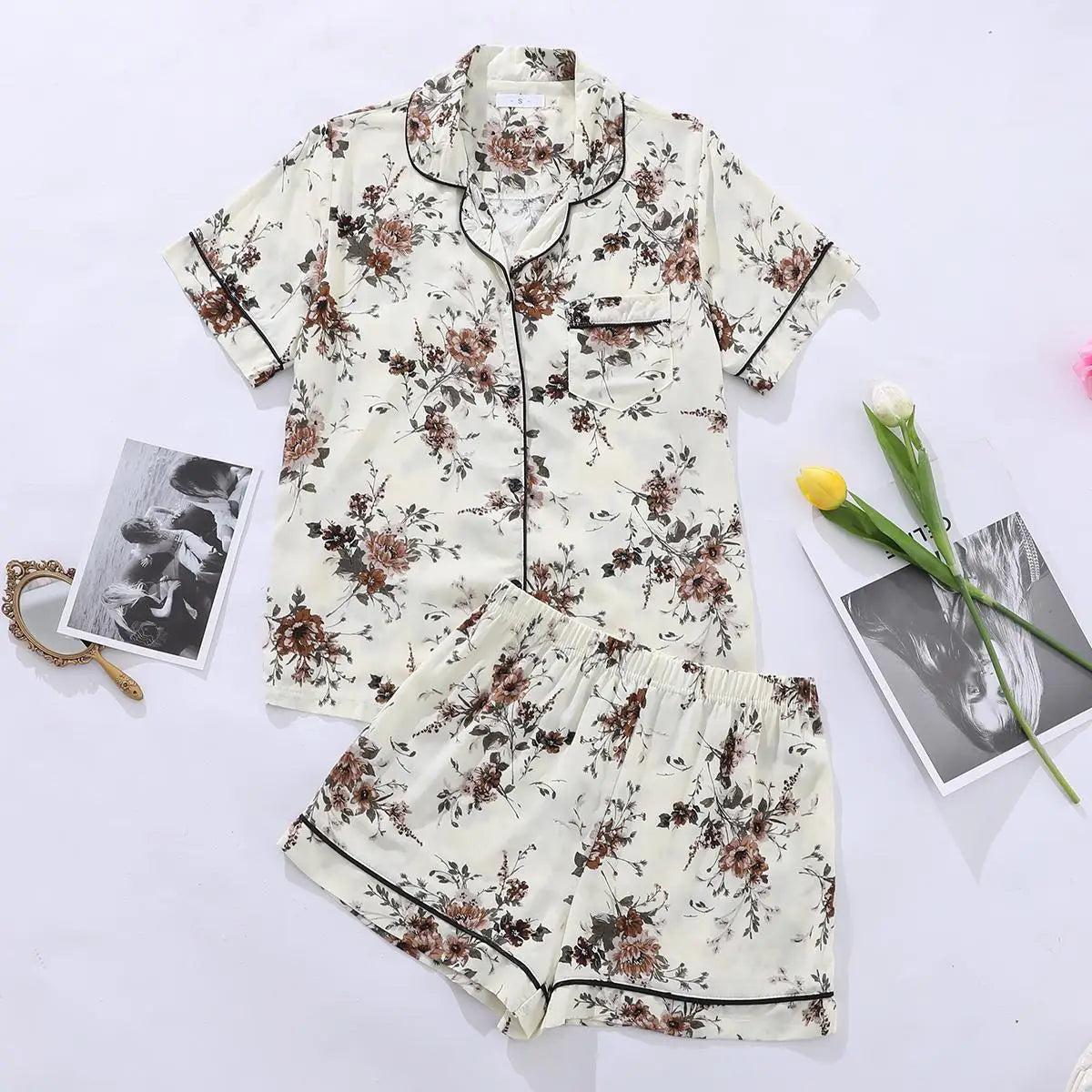 Zachte dames pyjama voor extra comfort