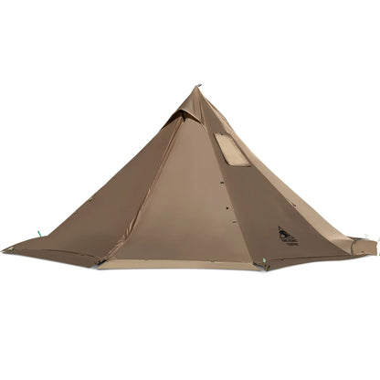 Pop-up tent Decathlon met scheerlijnen – Extra stevig