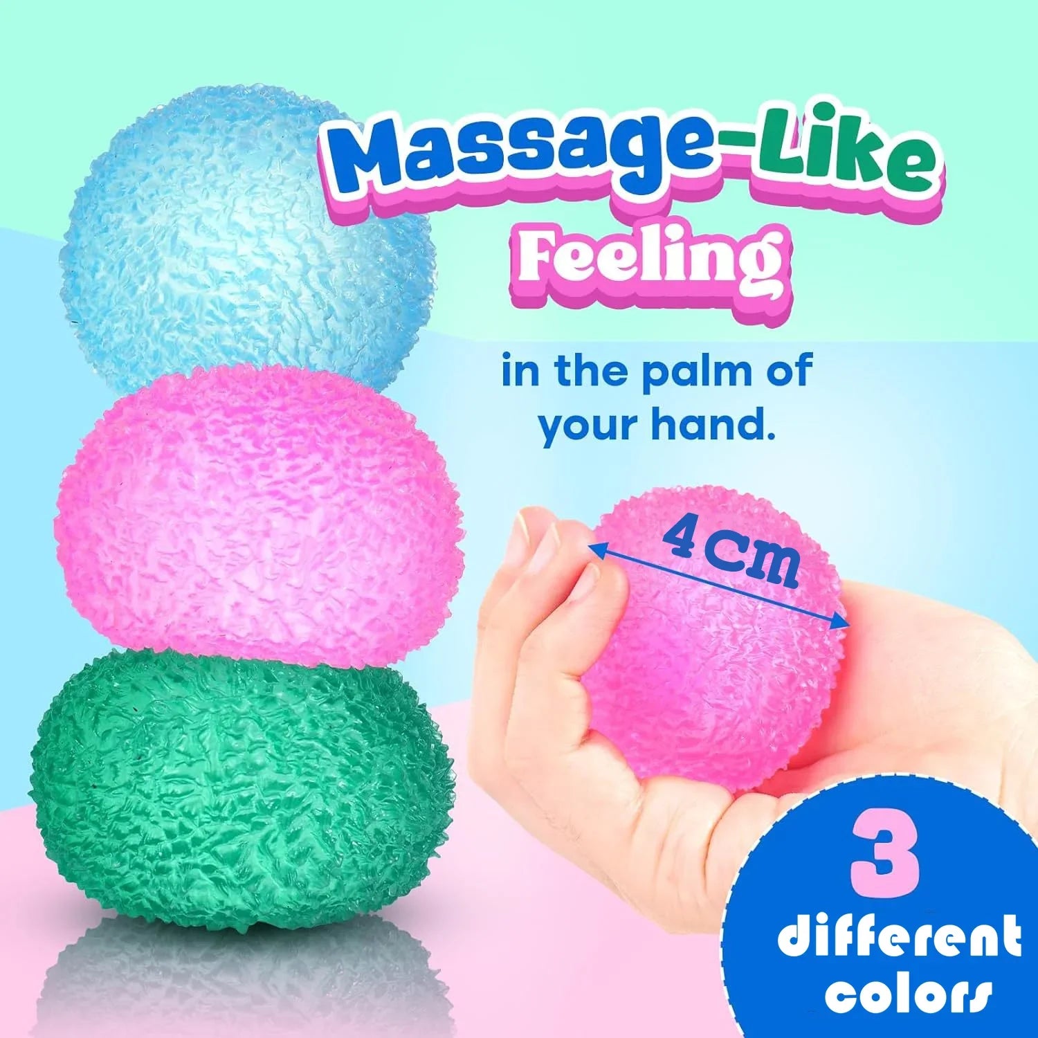 HEMA stress ball met stress relief coating