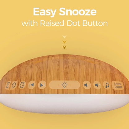 Wake up light met natuurlijke opbouw – Ideaal voor winterochtenden