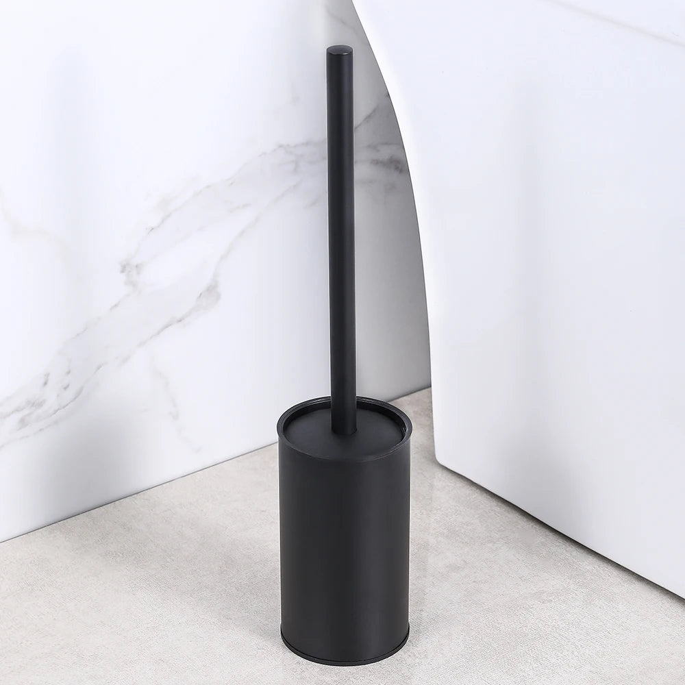 Design WC borstel zwart goud – Chic en opvallend
