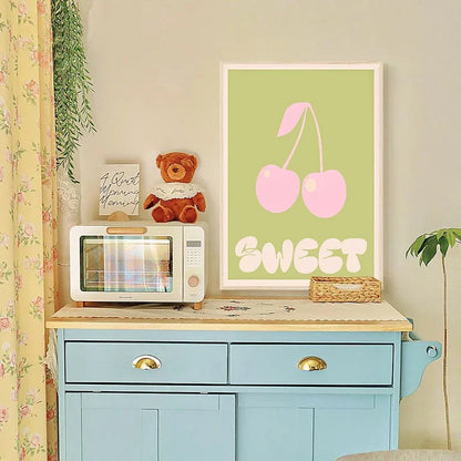 Poster van een cactus of andere plant