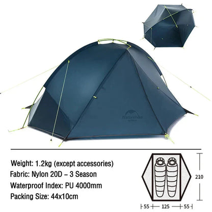 Camping tent met horren – Bescherming tegen muggen