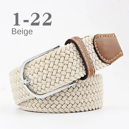 Riem heren met grove gesp voor casual outfit