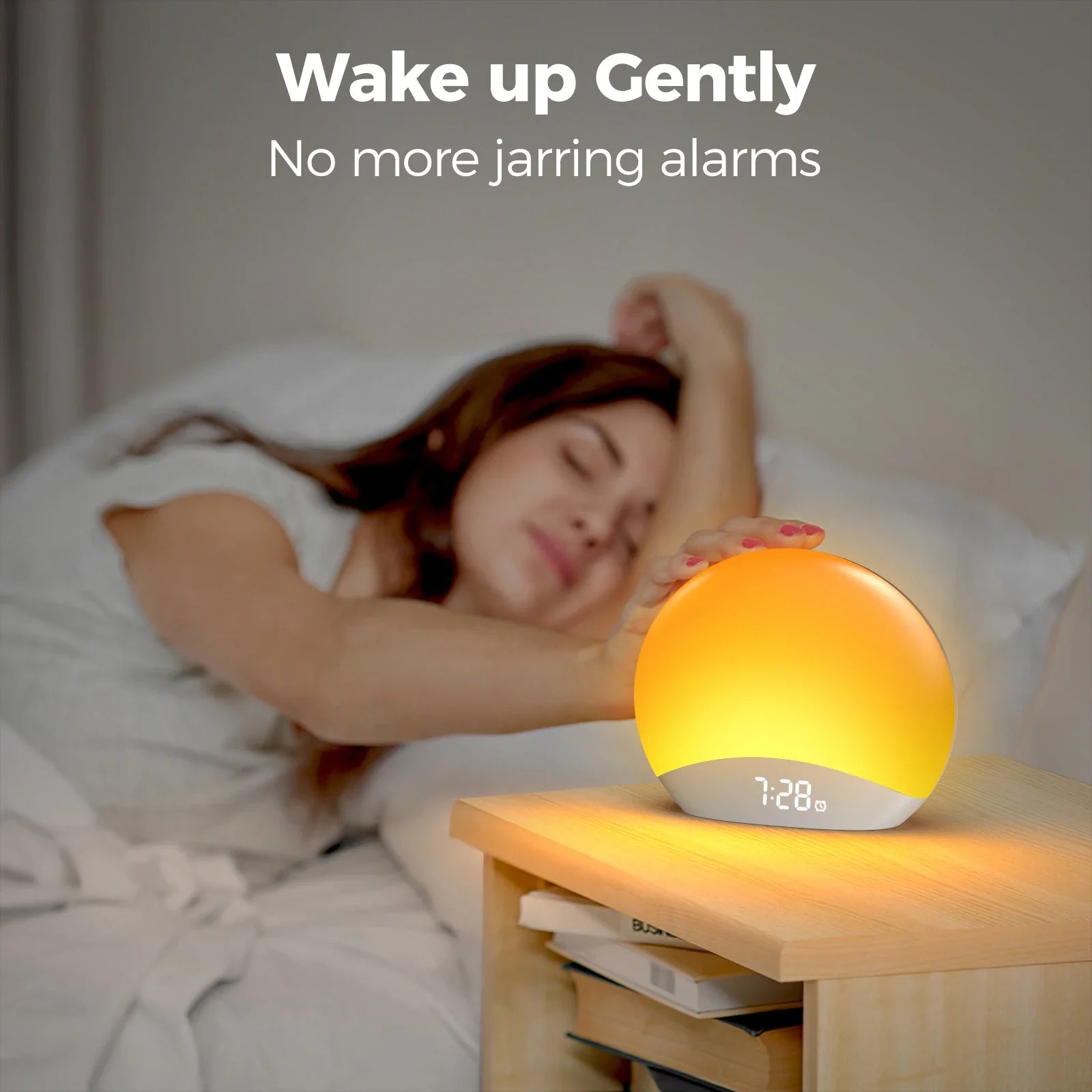 Wake up to light wekker met zonsopgang – Word uitgerust wakker