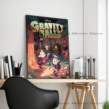 Vintage posters met textiellook