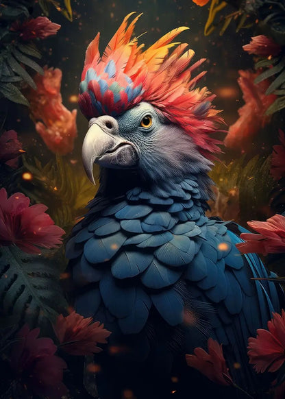 Kunstposter met klassiek werk