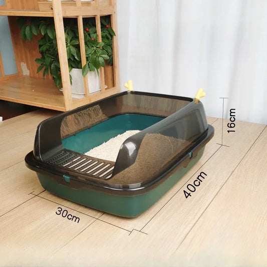 Grote kattenbak met ventilatie – Minder geurhinder