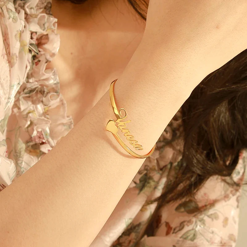 Armband met op maat gemaakte boodschap