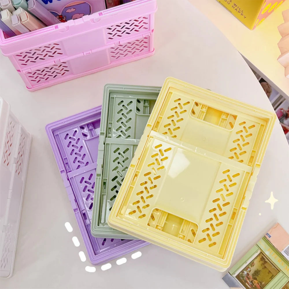Luxe desk organizer in leerlook