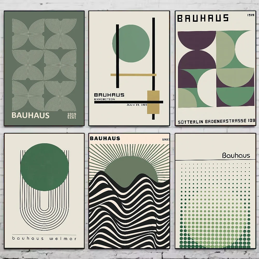 Grafische posters in zwart-wit stijl