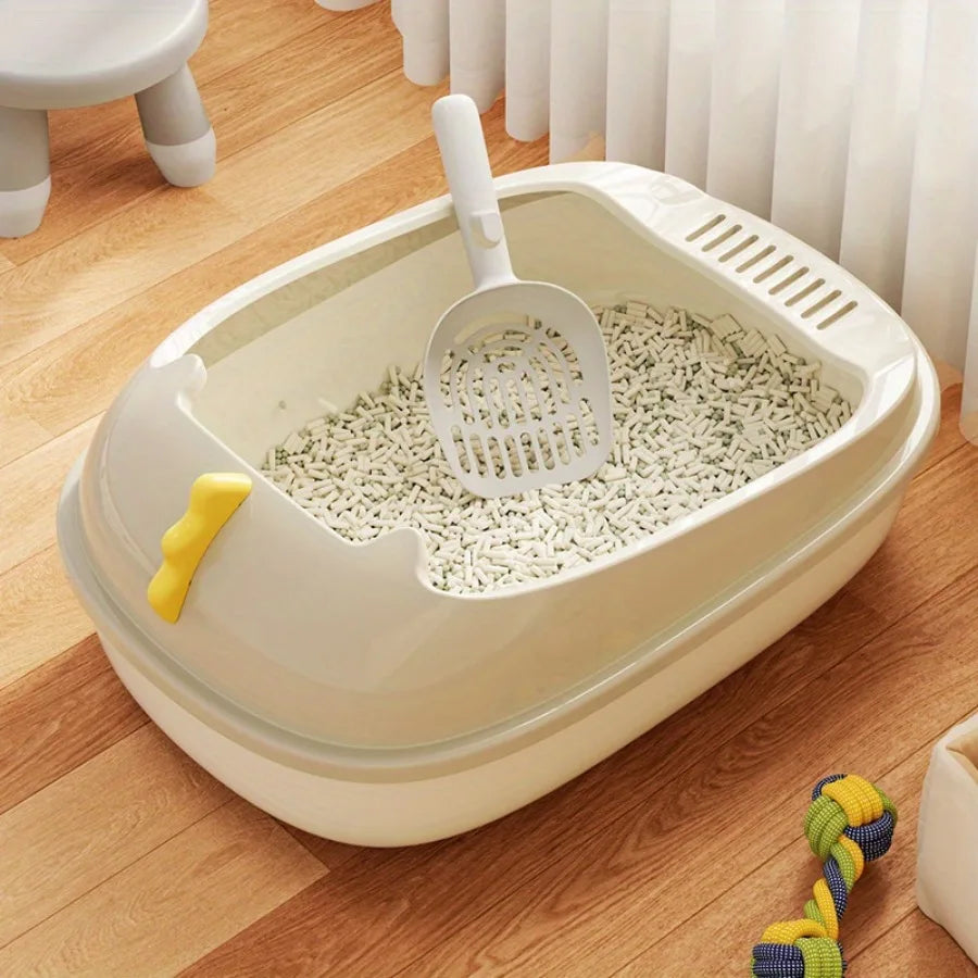 Kattenbak XXL met schuifdeur – Innovatief ontwerp