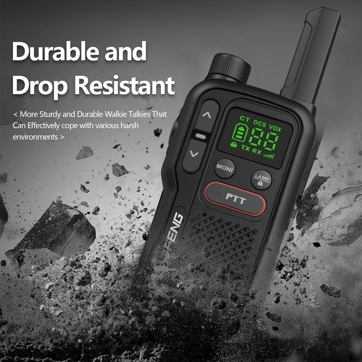 Walkie talkie met zaklamp – Perfect voor verstoppertje