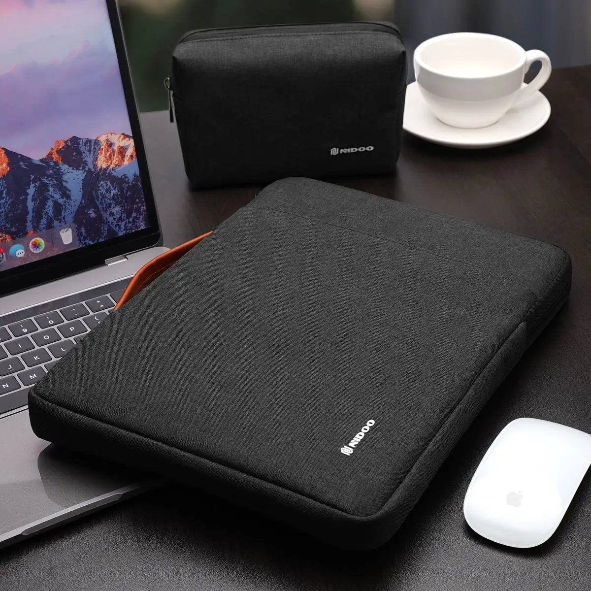 Laptoptas met geïntegreerd kabelmanagement – Opladen zonder rommel