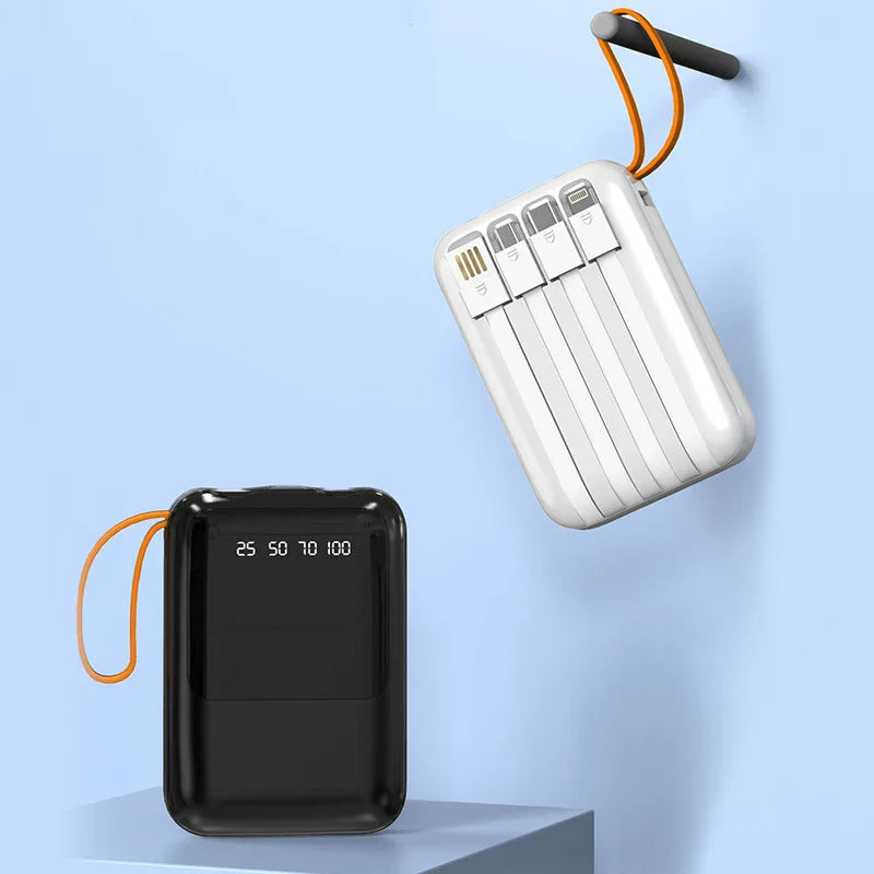 Draadloze powerbank met ingebouwde standaard