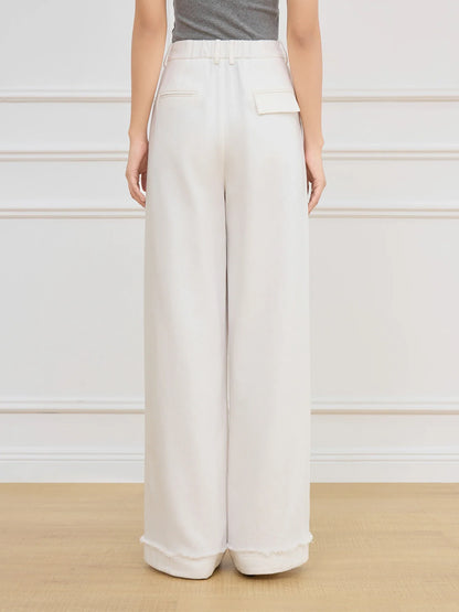 Linnen broek dames met koordsluiting – Comfortabele elegantie