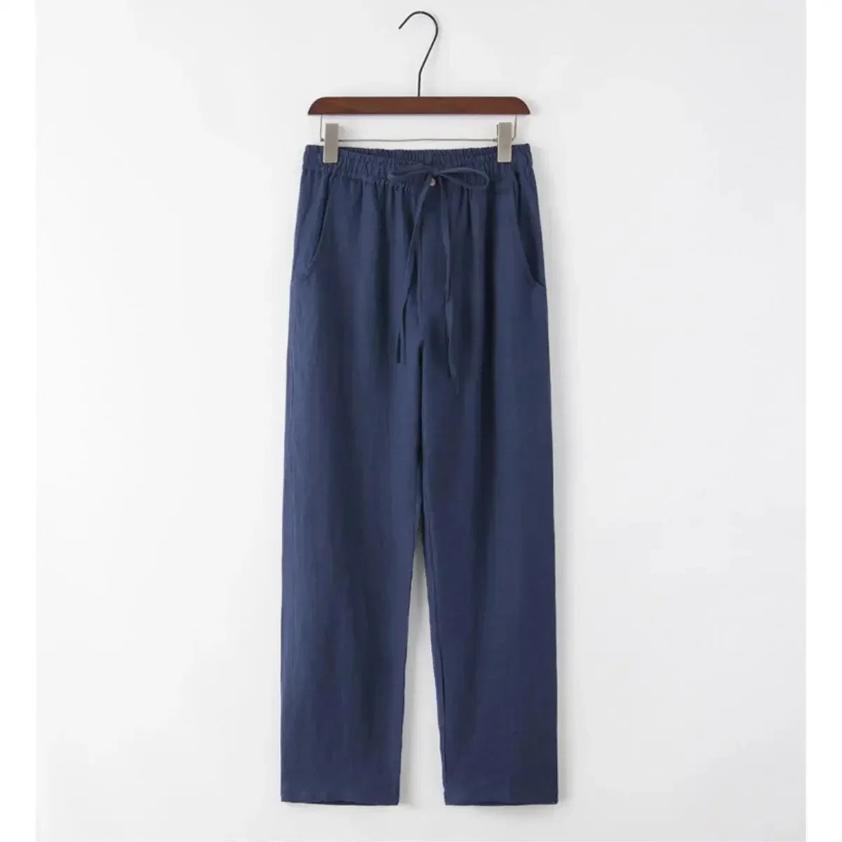Linnen broek man in casual tint – Voor elke dag