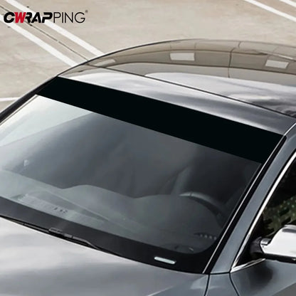 Auto stickers achterruit - Zwarte privacy folie voor optimale privacy