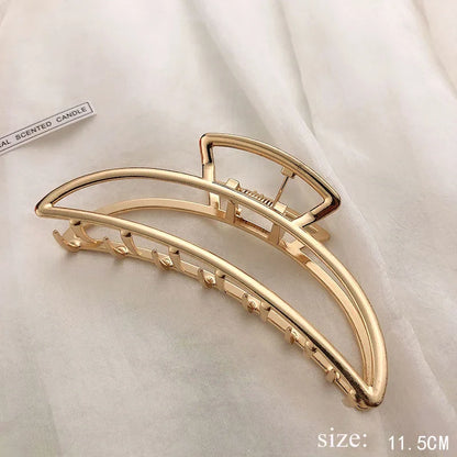 Trendy haarclips in goud en zilver