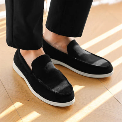 Casual zomerschoenen voor heren in linnenlook