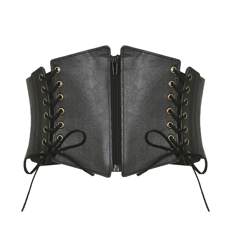 Smalle riem in lakleer voor chique look