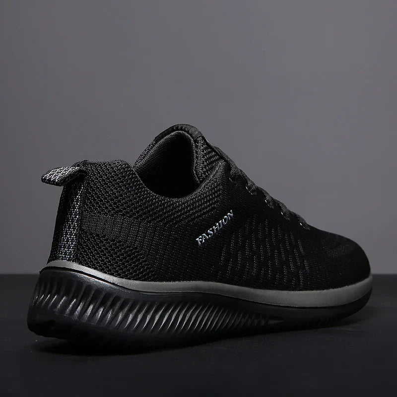Heren canvas sneakers met zomerse veters