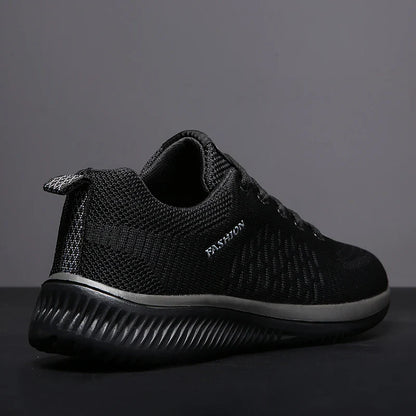Heren canvas sneakers met zomerse veters
