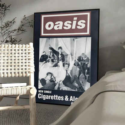 Poster met illustratie – Speels en uniek