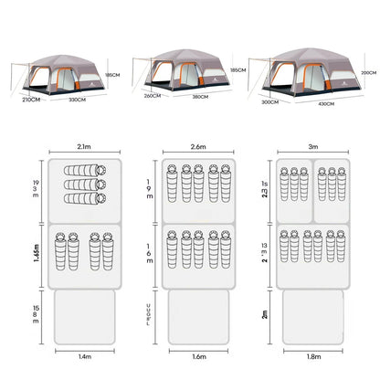 Decathlon tent met slimme opvouwmethode – Eenvoudig opbergen