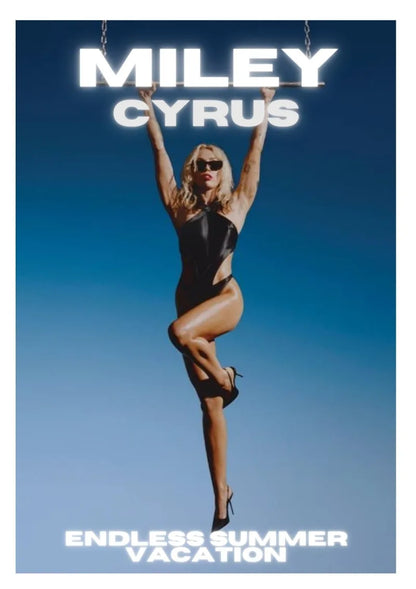 Poster met lijnen en vlakken in modern design